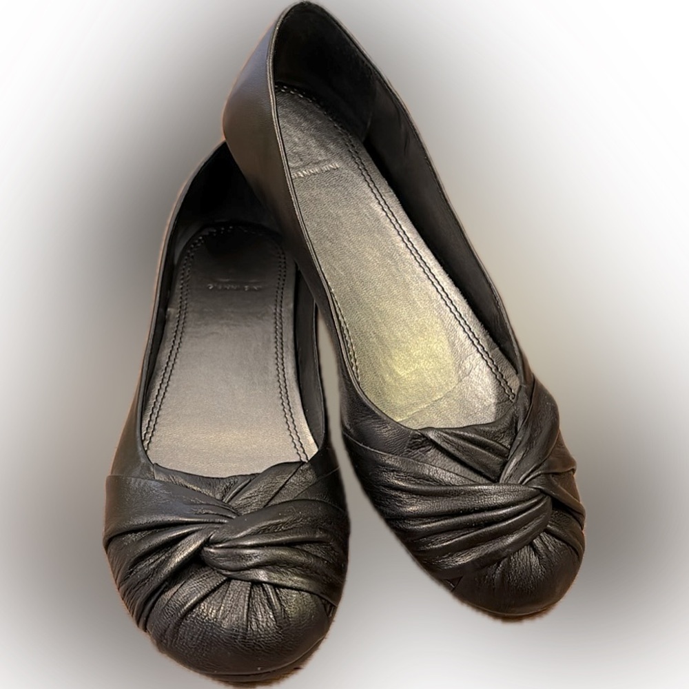 Gianni Bini Black Ballet Flats Sz 7.5